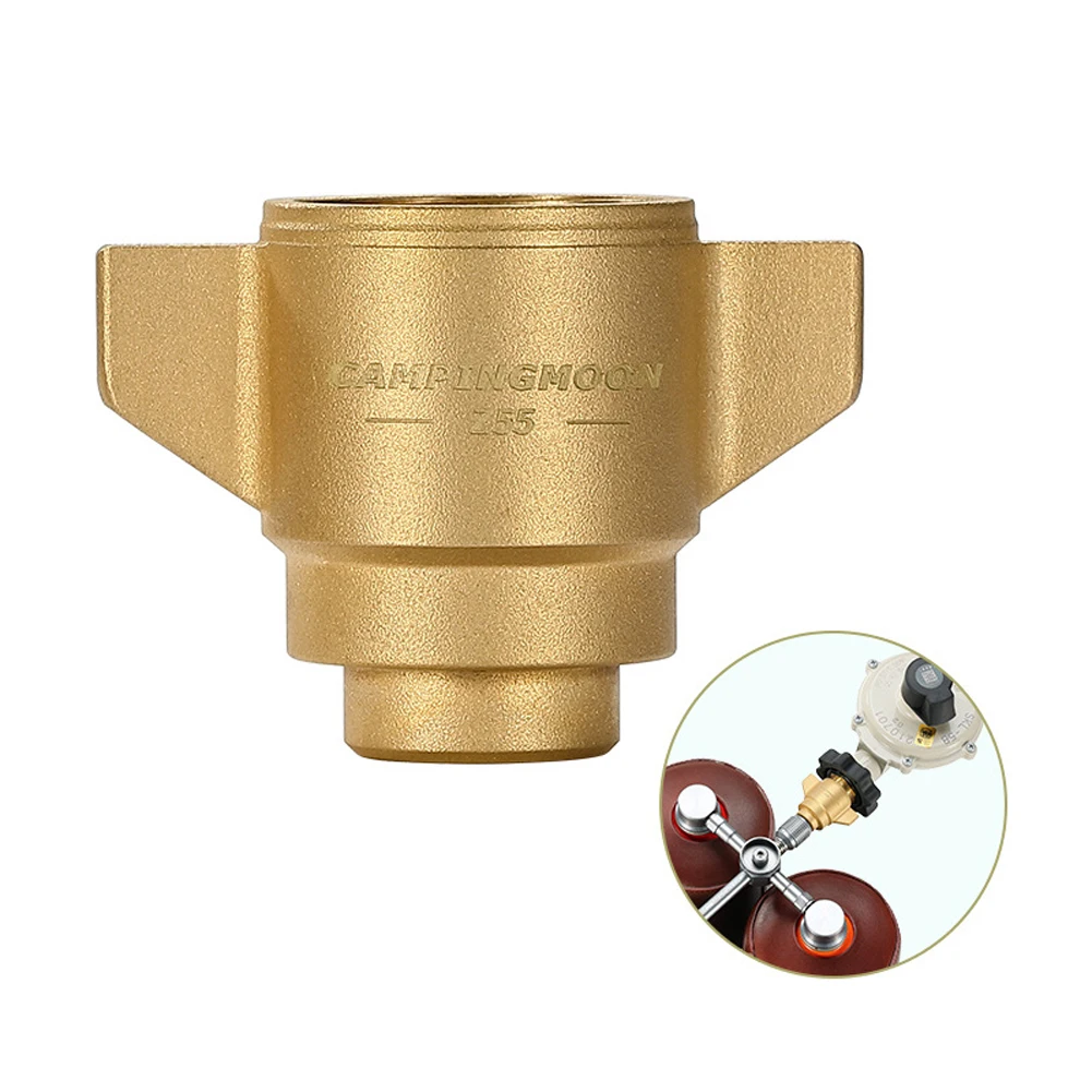 CAMPINGMOON Camping Stove Adapter Liquefied Gases Adapter GasTank Converter Adapter for Outdoor Cooking Camping Picnic BBQ
CAMPINGMOON Camping Stove Adapter Liquefied Gases Adapter GasTank Converter Adapter for Outdoor Cooking Camping Picnic BBQ