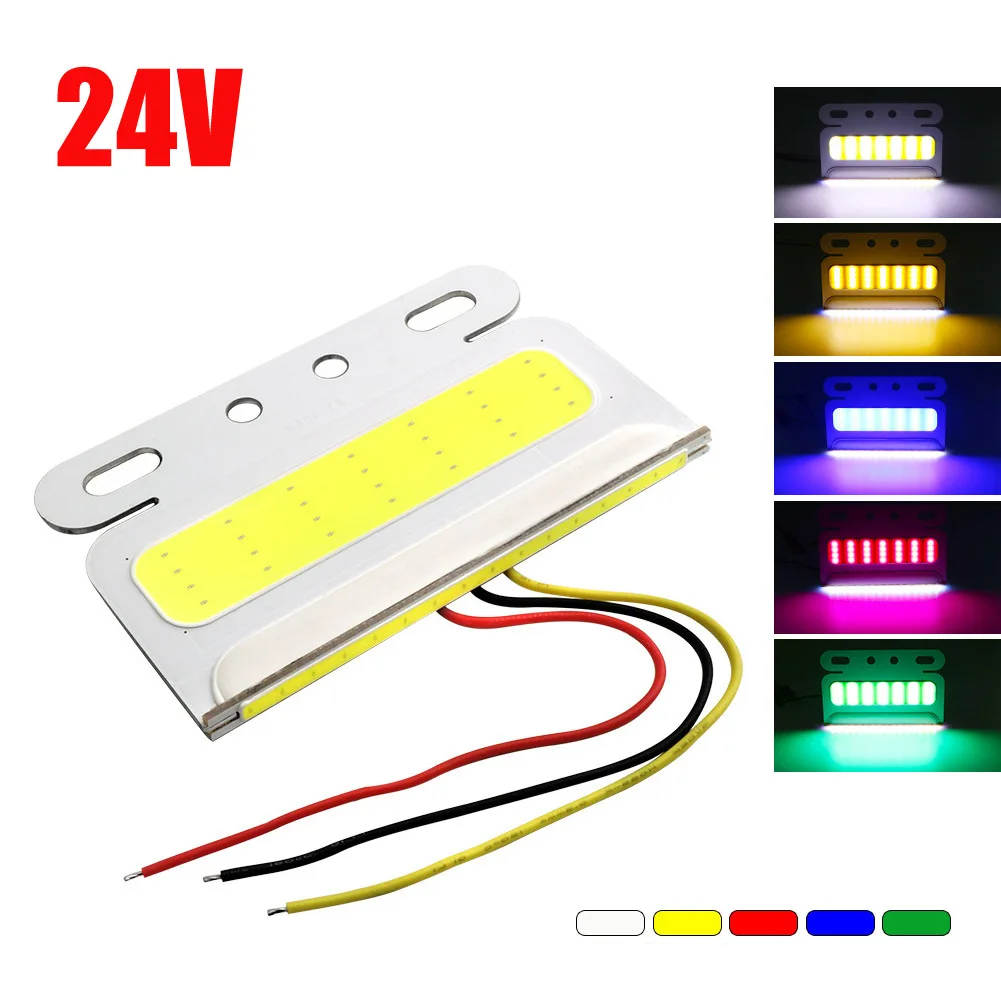 24V COB LED Truck Turning Light Sidelight Decoration Signal Lamp Lorry Night Side Lights Car Waterproof Tail Light Signal Light
24V COB LED Truck Turning Light Sidelight Decoration Signal Lamp Lorry Night Side Lights Car Waterproof Tail Light Signal Light
