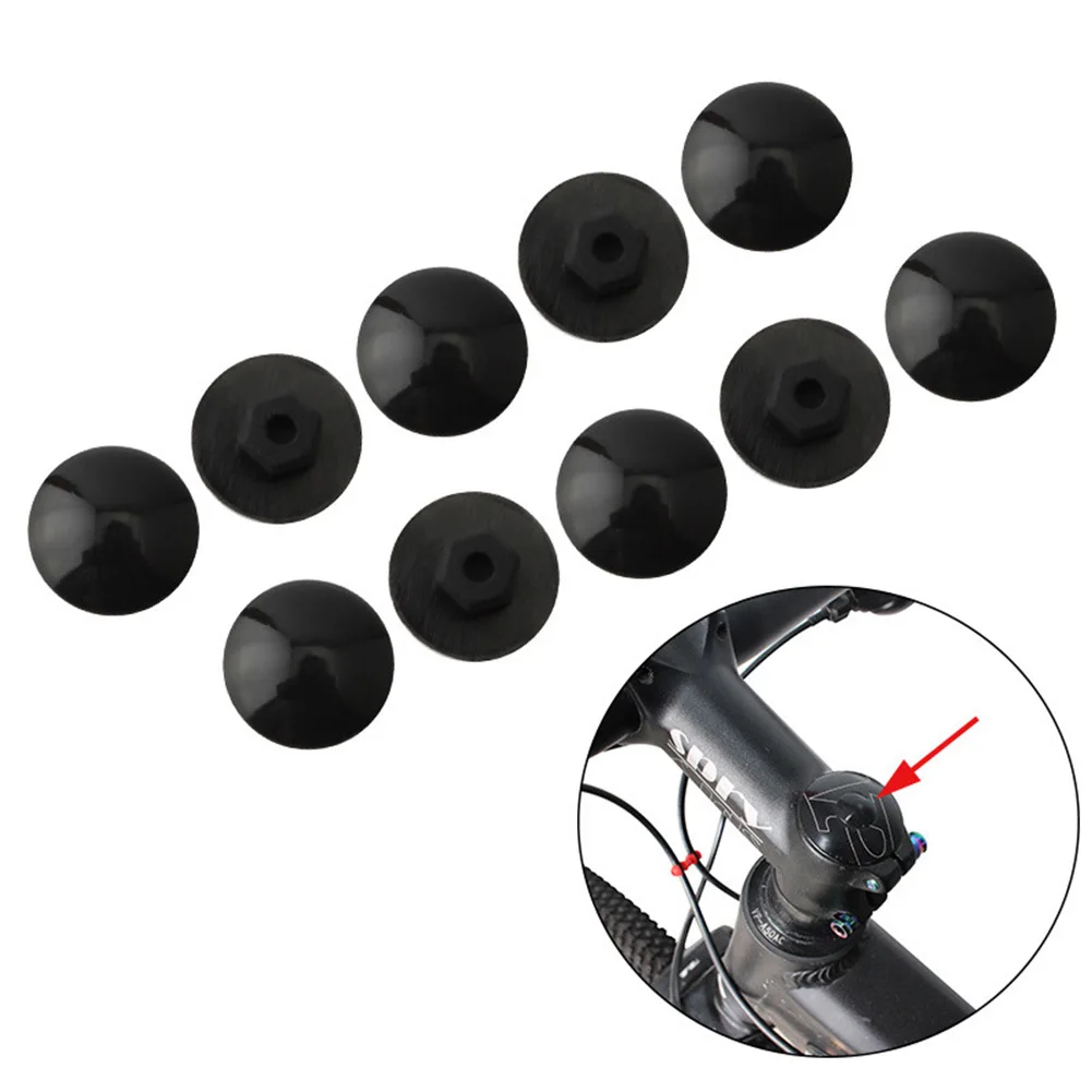 10Pcs Bicycle Headset Headset Stem Top Bicycle Bike Bolts Cap Cover MTB Bowl Cover Plastic Cap For M6 Inner Hexagonal Screws
10Pcs Bicycle Headset Headset Stem Top Bicycle Bike Bolts Cap Cover MTB Bowl Cover Plastic Cap For M6 Inner Hexagonal Screws
