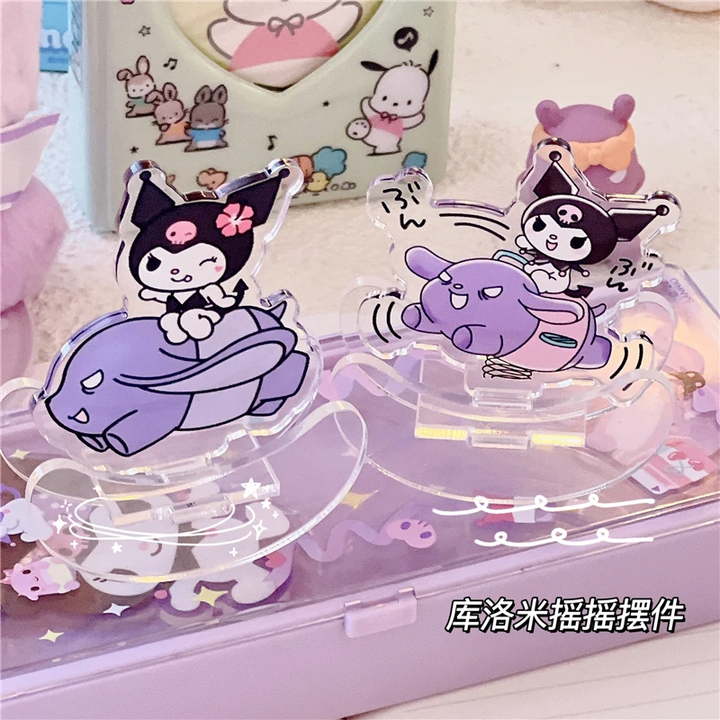 Аниме Sanrio украшение Kawaii Kuromi аксессуары милые модные Diy Канцтовары качалка Музыкальная подставка украшение стола подарок для девочек
Аниме Sanrio украшение Kawaii Kuromi аксессуары милые модные Diy Канцтовары качалка Музыкальная подставка украшение стола подарок для девочек