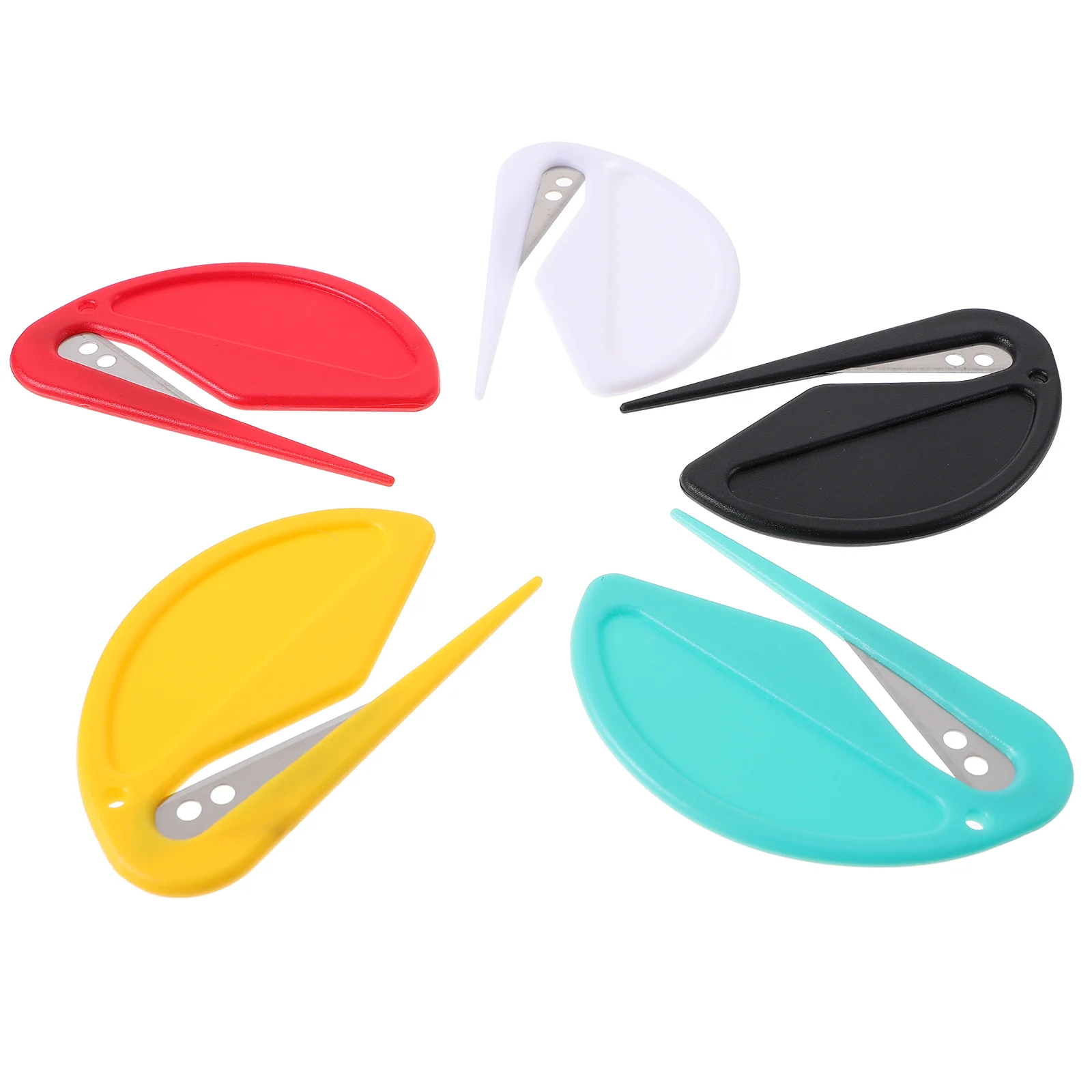 5 Pcs Tools Cute Knives Letter Opener Envelope Slitter Mini Plastic Mail Opening Package
5 Pcs Tools Cute Knives Letter Opener Envelope Slitter Mini Plastic Mail Opening Package