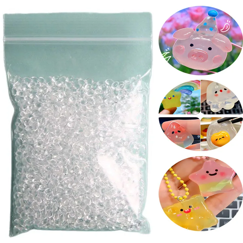 500g Transparent Resin Plastic Crystal Earth Manual DIY Thermoplastic PCL Particles Adjustable Color
500g Transparent Resin Plastic Crystal Earth Manual DIY Thermoplastic PCL Particles Adjustable Color