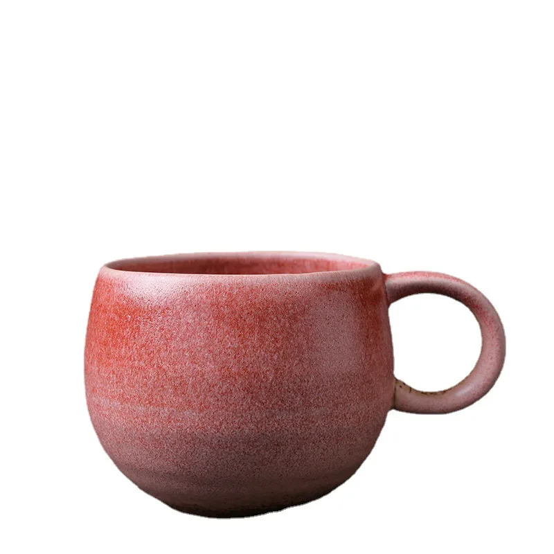 European Coarse Pottery Coffee Cup Creative Simple Handmade Retro Teacup Ceramic Milk Mug Drink Ware
European Coarse Pottery Coffee Cup Creative Simple Handmade Retro Teacup Ceramic Milk Mug Drink Ware