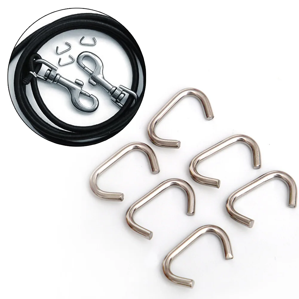 6pcs Scuba Diving Sidemount Bungee Clips Shock Cord Ring Crimp Steel Hog Rings Underwater Diving Shock Cord Stainless Steel Clip
6pcs Scuba Diving Sidemount Bungee Clips Shock Cord Ring Crimp Steel Hog Rings Underwater Diving Shock Cord Stainless Steel Clip
