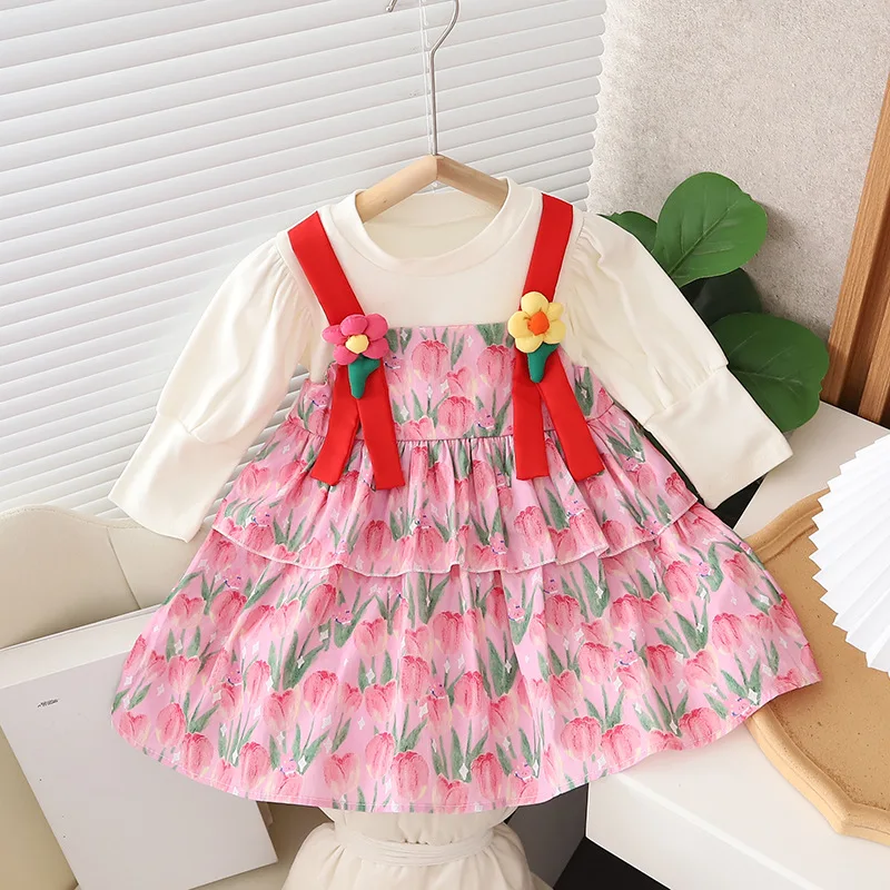 Baby Dress Infant Autumn Clothes Girl Baby Sweet Floral Print Princess Dress Newborn Infant Flower Cotton Toddler Girl Dresses
Baby Dress Infant Autumn Clothes Girl Baby Sweet Floral Print Princess Dress Newborn Infant Flower Cotton Toddler Girl Dresses