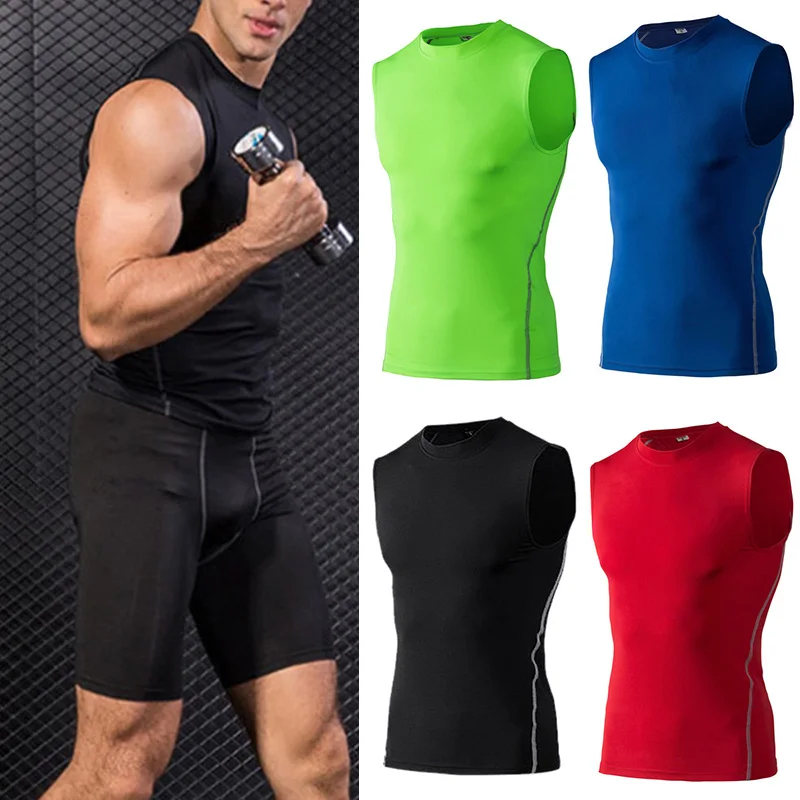 2022 New Summer Men Sleeveless Tee Gym Tank Top Bodybuilding Fitness Quick-dry Stretchy T Shirt Workout Clothing Mens Sportswear
2022 New Summer Men Sleeveless Tee Gym Tank Top Bodybuilding Fitness Quick-dry Stretchy T Shirt Workout Clothing Mens Sportswear