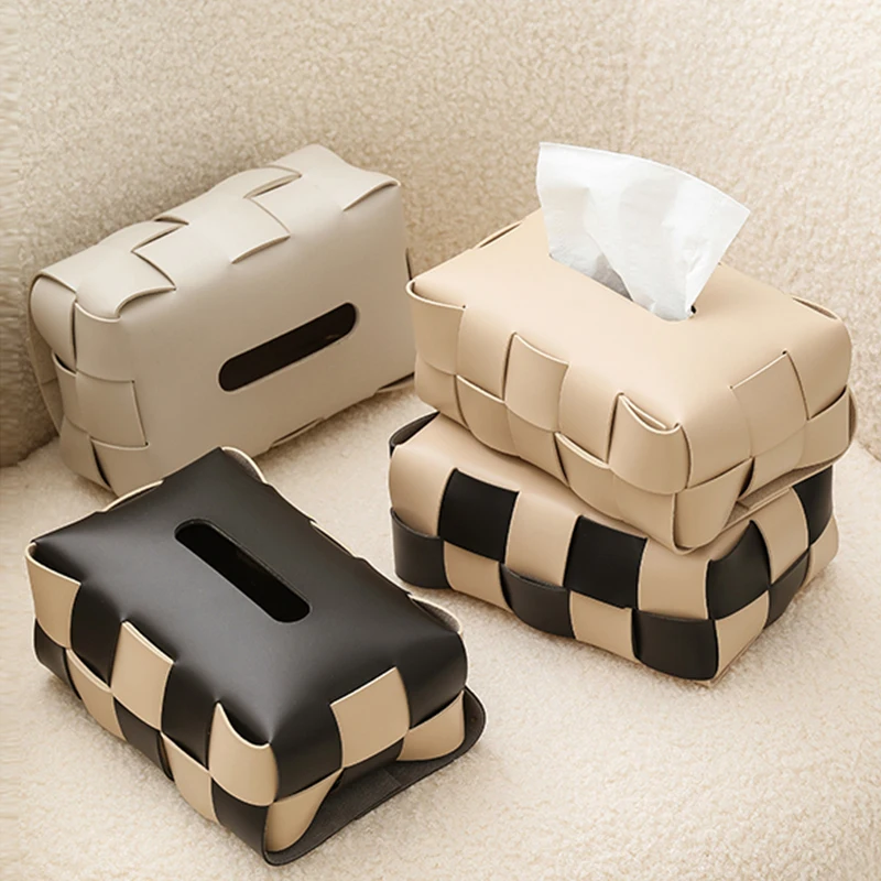 Vintage Black White Checkerboard Tissue Box Creative American Home Coffee Table Leather Tissue Boxs Living Room Decoration
Vintage Black White Checkerboard Tissue Box Creative American Home Coffee Table Leather Tissue Boxs Living Room Decoration