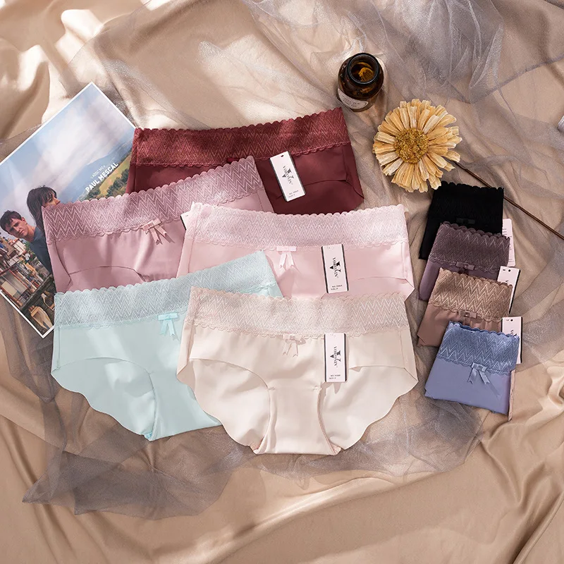 Women's Cotton Underwear Sexy Lace Panties Fashion Hollow Out Solid Briefs Low Waist Seamless Comfort Underpants Female Lingerie
Women's Cotton Underwear Sexy Lace Panties Fashion Hollow Out Solid Briefs Low Waist Seamless Comfort Underpants Female Lingerie
