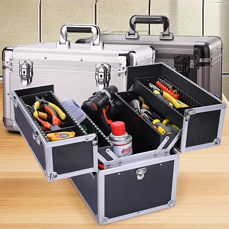 Empty Tool Box Handyman Portable Crafstman Metal Workshop Tool Box Storage Shockproof Mechanical Cassetta Attrezzi Packaging
Empty Tool Box Handyman Portable Crafstman Metal Workshop Tool Box Storage Shockproof Mechanical Cassetta Attrezzi Packaging