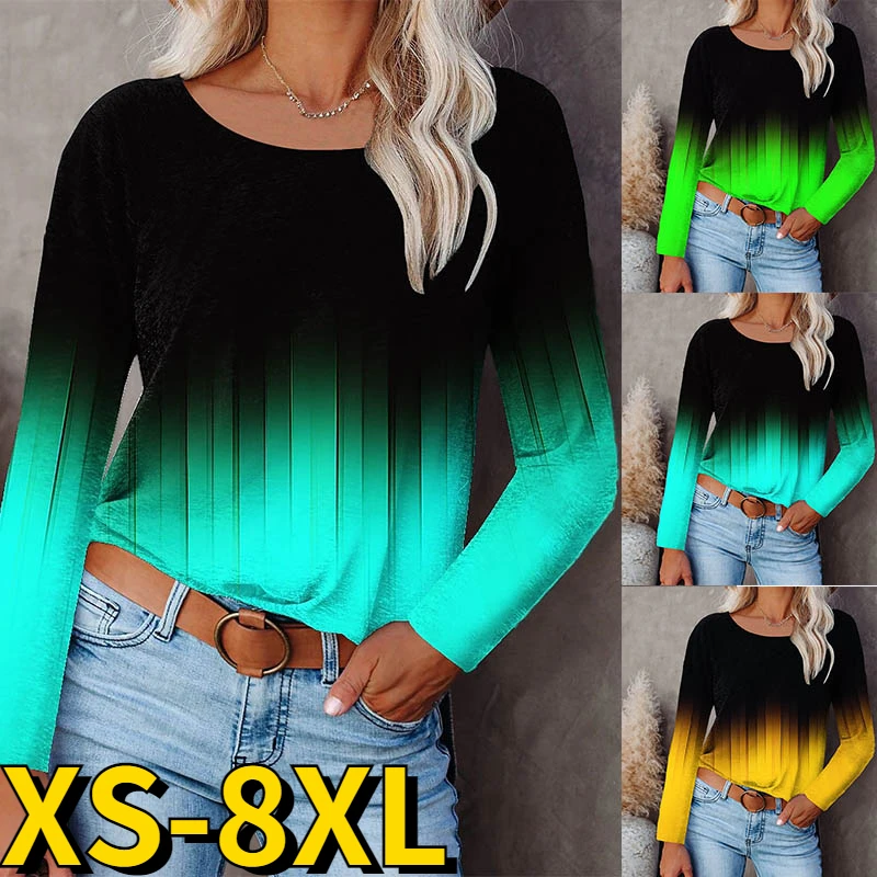 2022 Autumn Winter Round Neck Slim Pullover Loose Tops Abstract Print T-shirt Women's Everyday Street Retro Elegant Long Sleeve
2022 Autumn Winter Round Neck Slim Pullover Loose Tops Abstract Print T-shirt Women's Everyday Street Retro Elegant Long Sleeve