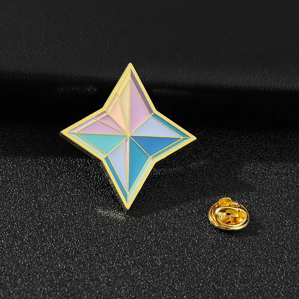 1pc Anime Games Genshin Impact Primogem Enamel Brooch Pin Fashion Cosplay Jewelry Gift For Women Men 
1pc Anime Games Genshin Impact Primogem Enamel Brooch Pin Fashion Cosplay Jewelry Gift For Women Men