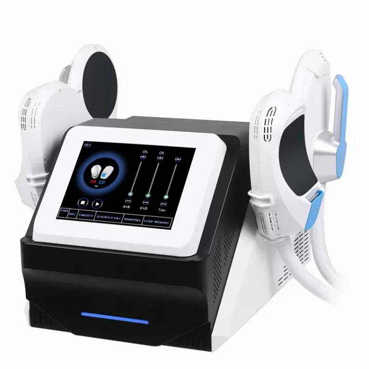 2 ручки Hi-Emt Pro Body Sculpt Hiemt аппарат для похудения Электромагнитная потеря веса Сжигание жира массажер Bulid стимулятор мышц
2 ручки Hi-Emt Pro Body Sculpt Hiemt аппарат для похудения Электромагнитная потеря веса Сжигание жира массажер Bulid стимулятор мышц