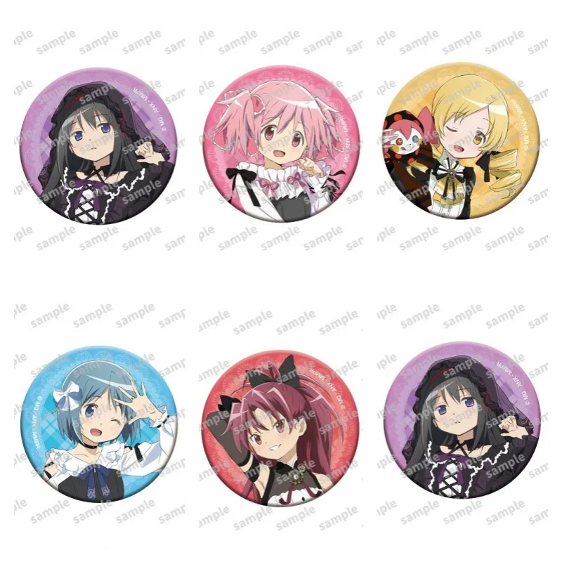 Puella Magi Madoka Magica Cute Anime Figures Akemi Homura Tomoe Mami Cosplay Metal Laser Badges Backpack Decor Pin Toy Fans Gift
Puella Magi Madoka Magica Cute Anime Figures Akemi Homura Tomoe Mami Cosplay Metal Laser Badges Backpack Decor Pin Toy Fans Gift