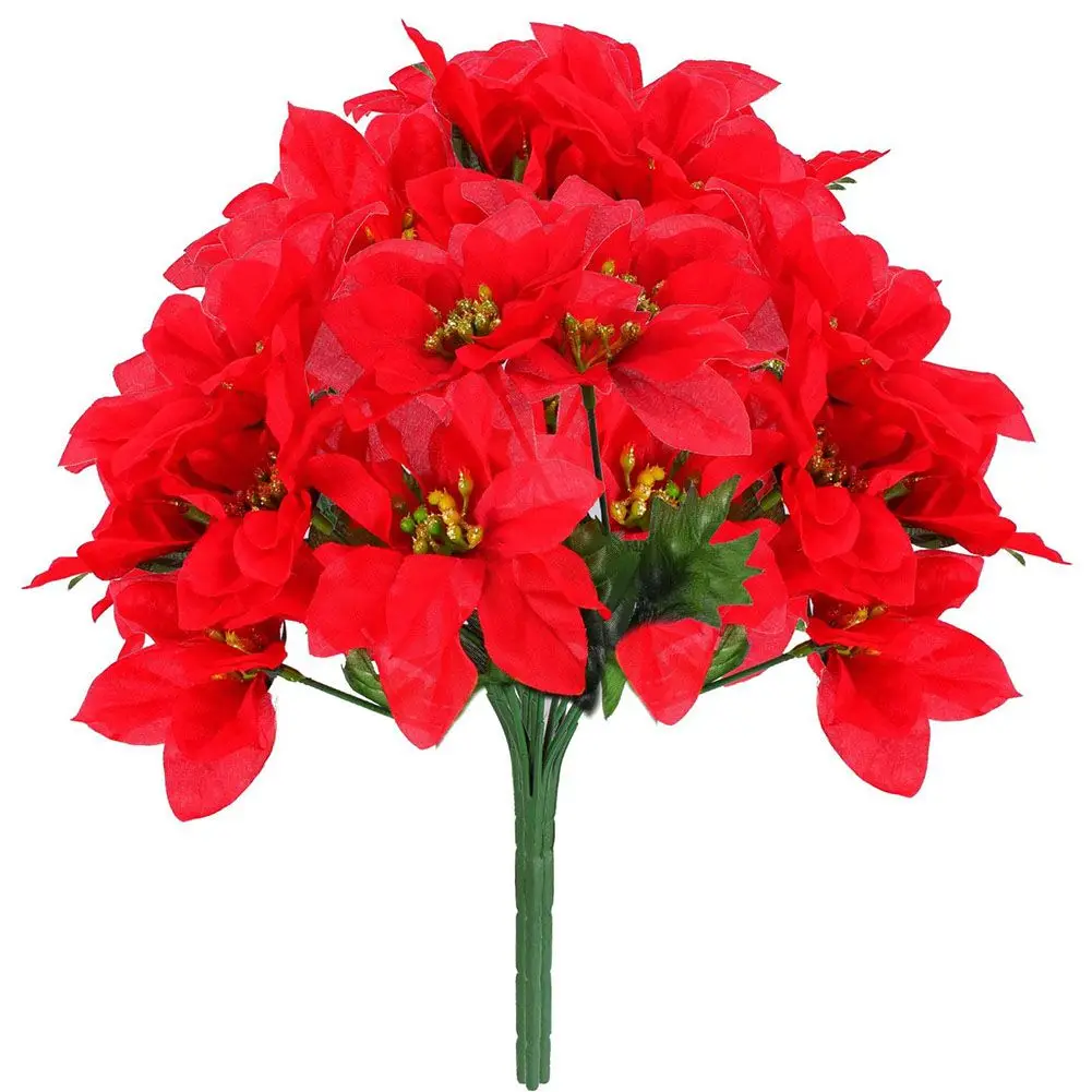 Artificial Flowers Christmas Bush Bouquets Ornaments Xmas Tree For Home Decor Gifts Accessories Chinese New Year Decoration Deca
Artificial Flowers Christmas Bush Bouquets Ornaments Xmas Tree For Home Decor Gifts Accessories Chinese New Year Decoration Deca