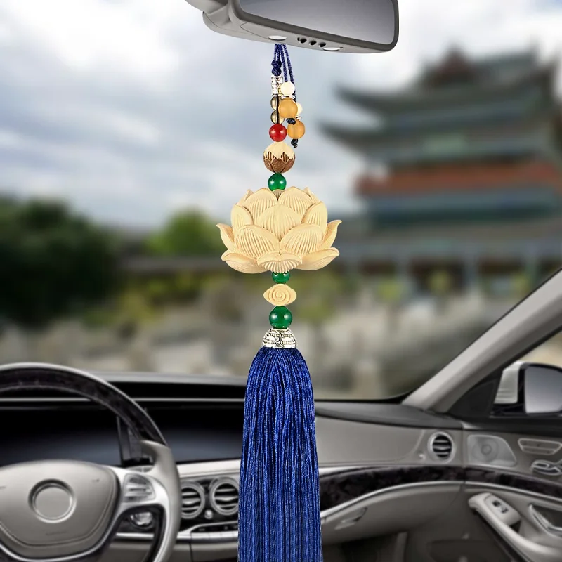 New product boxwood carving car interior craft boutique lotus crafts three-dimensional pendant car decoration bling
New product boxwood carving car interior craft boutique lotus crafts three-dimensional pendant car decoration bling
