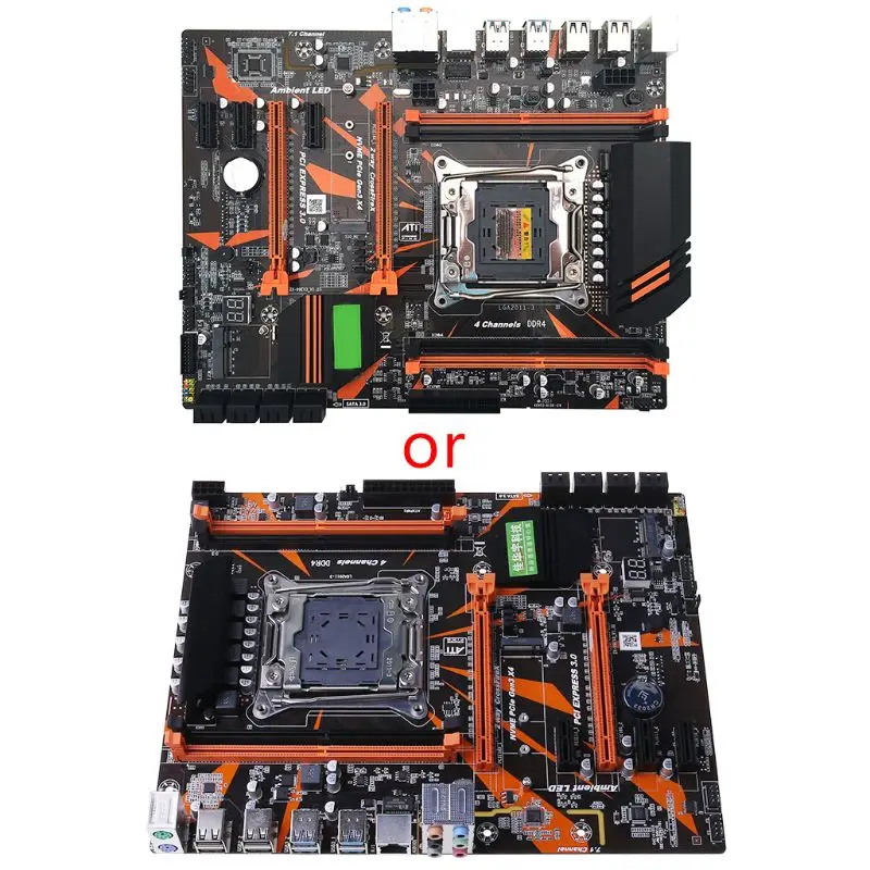 DXAB X99 MINI LGA2011-V3 Компьютерная материнская плата 4 канала памяти для M.2 NVME 1866 Гц
DXAB X99 MINI LGA2011-V3 Компьютерная материнская плата 4 канала памяти для M.2 NVME 1866 Гц