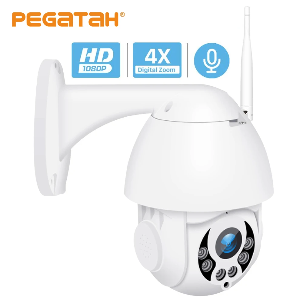 IP Camera WiFi Outdoor PTZ Camera 1080P 4X Speed IP Camera Dome WIFI Exterior 2MP IR CCTV Security Camera
IP Camera WiFi Outdoor PTZ Camera 1080P 4X Speed IP Camera Dome WIFI Exterior 2MP IR CCTV Security Camera