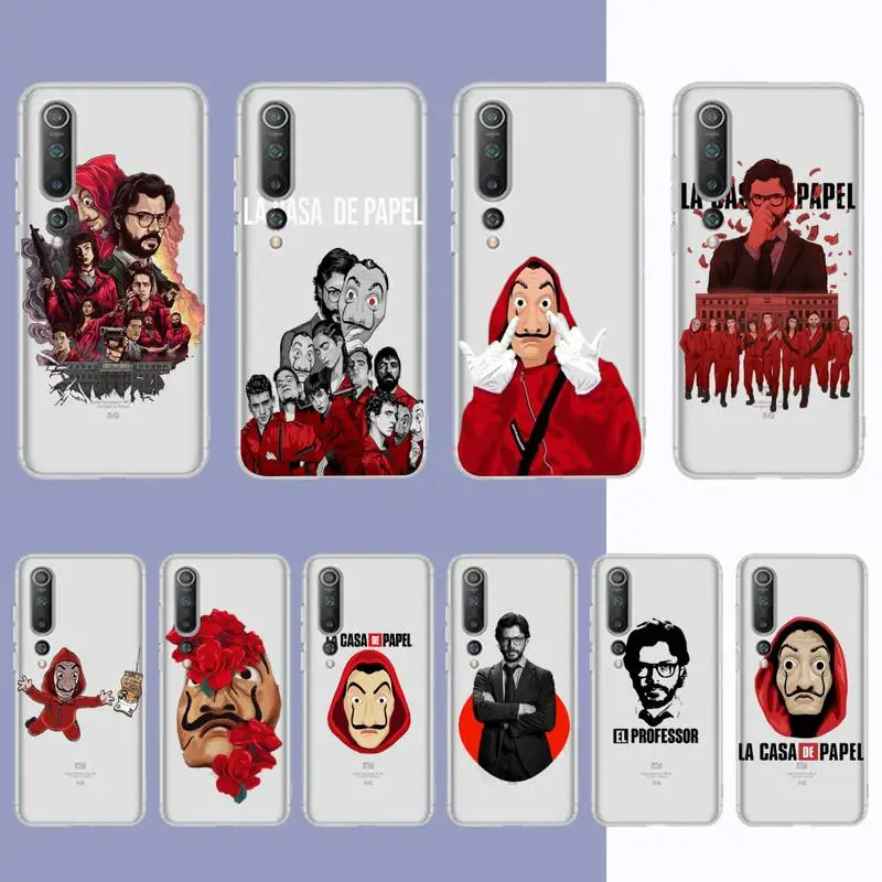 Spain TV Money Heist House Paper La Casa de papel Phone Case For Redmi Note 5 7 8 9 10 A K20 pro max lite for Xiaomi 10pro 10T
Spain TV Money Heist House Paper La Casa de papel Phone Case For Redmi Note 5 7 8 9 10 A K20 pro max lite for Xiaomi 10pro 10T