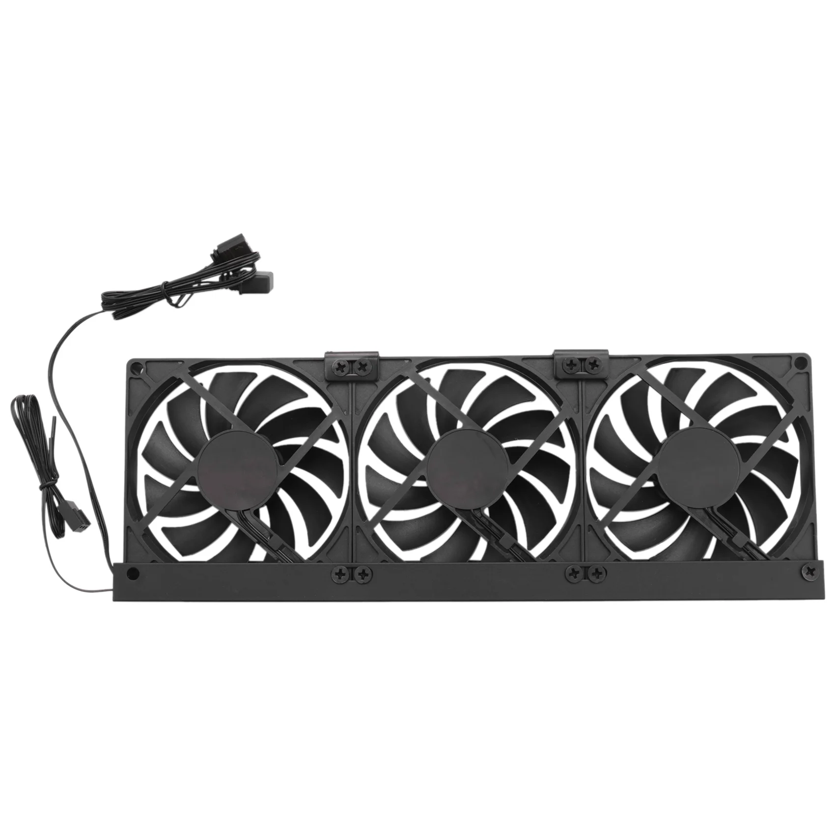 Universal GPU Cooling Fan 3X90mm ARGB Sync Lighting 5V Addressable RGB Silent Chassis PCI Graphics Card Cooler Fan
Universal GPU Cooling Fan 3X90mm ARGB Sync Lighting 5V Addressable RGB Silent Chassis PCI Graphics Card Cooler Fan
