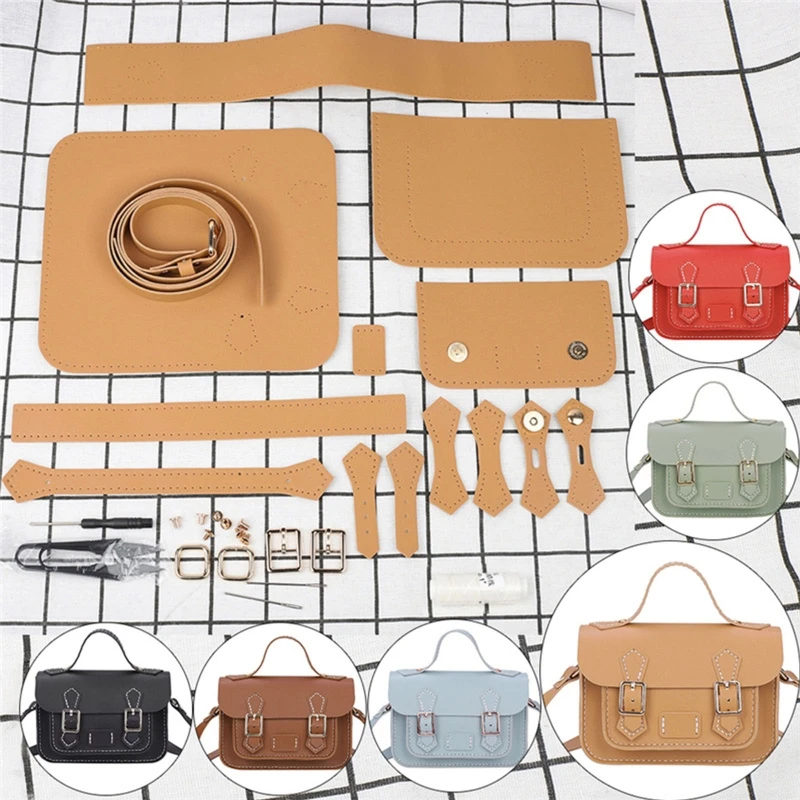 DIY Handmade Bag Retro Style Hand Stitching with Sewing Tools Handle Shoulder Bags Accessories Pu Leather Adjustable Strap
DIY Handmade Bag Retro Style Hand Stitching with Sewing Tools Handle Shoulder Bags Accessories Pu Leather Adjustable Strap