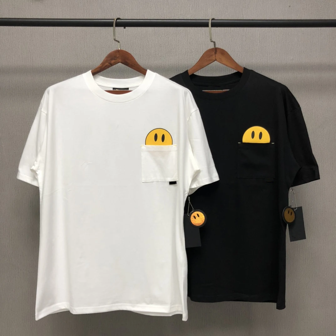 2022ss Justin Bieber Face T-shirt Men Women High Quality Cotton 1:1 Pocket Face T-shirts Hip-hop Streetwear Loose Top Tees
2022ss Justin Bieber Face T-shirt Men Women High Quality Cotton 1:1 Pocket Face T-shirts Hip-hop Streetwear Loose Top Tees
