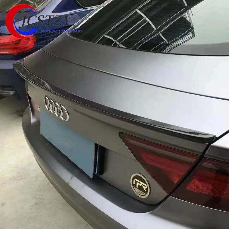 JCSTZY Carbon Fiber Rear Spoiler Tail Trunk Boot Wing Cover Car Accessories For Audi A7 RS7 2012 2013 2014 2015 2016 2017 2018
JCSTZY Carbon Fiber Rear Spoiler Tail Trunk Boot Wing Cover Car Accessories For Audi A7 RS7 2012 2013 2014 2015 2016 2017 2018