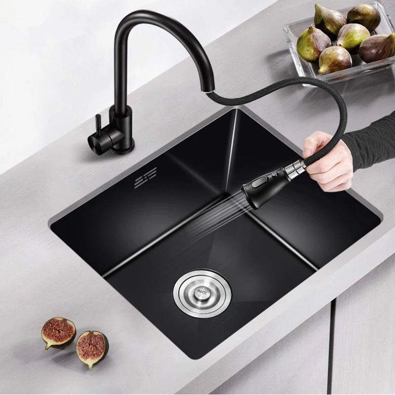 Black Strainer Kitchen Sink Drainboard Drain Pipe Stainless Steel Small Washing Sink Kitchen Cocina Lavabo Home Improvement
Black Strainer Kitchen Sink Drainboard Drain Pipe Stainless Steel Small Washing Sink Kitchen Cocina Lavabo Home Improvement