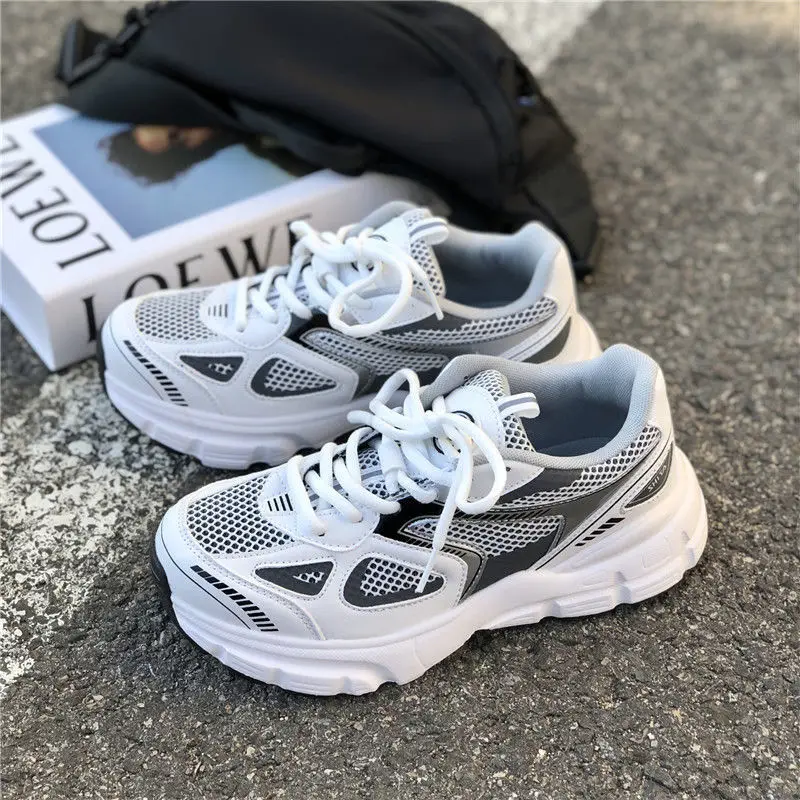 Women's Casual Shoes Men Women Sneakers Plus Size 41 42 43 Fashion Chunky Sneakers Woman Thick Sole Sport Shoes Big Size Shoes
Women's Casual Shoes Men Women Sneakers Plus Size 41 42 43 Fashion Chunky Sneakers Woman Thick Sole Sport Shoes Big Size Shoes