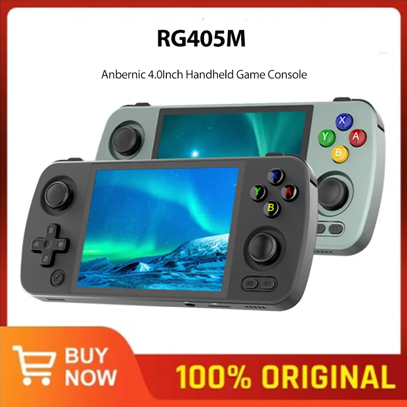 Tolex Anbernic RG405M 4.0Inch IPS Touch Screen Handheld Video Game Player Android 12 Metal Shell Unisoc Tiger T618 Game Console 
Tolex Anbernic RG405M 4.0Inch IPS Touch Screen Handheld Video Game Player Android 12 Metal Shell Unisoc Tiger T618 Game Console