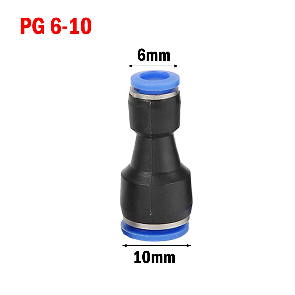2Pcs Pneumatic Fittings Plastic Connector PG Stright Shape 2 Ways Air Vacuum Hose Tube Push In Straight Gas Quick Connector
2Pcs Pneumatic Fittings Plastic Connector PG Stright Shape 2 Ways Air Vacuum Hose Tube Push In Straight Gas Quick Connector