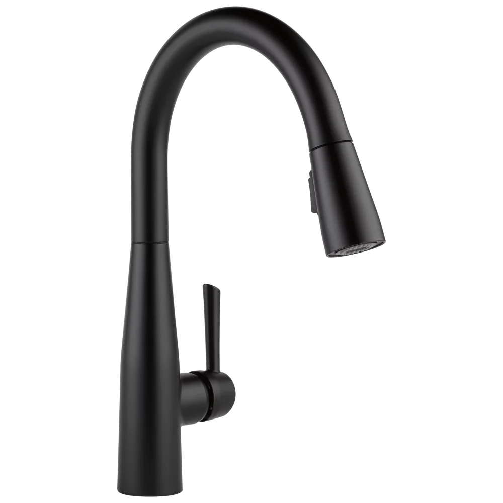Delta Essa Single Handle Pull-Down Kitchen Faucet in Matte Black 9113-BL-DST
Delta Essa Single Handle Pull-Down Kitchen Faucet in Matte Black 9113-BL-DST