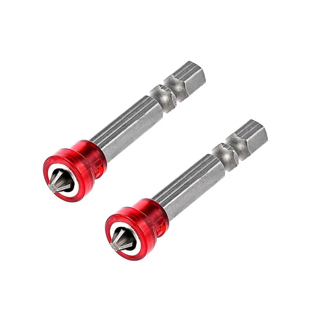 2pcs 50mm Magnetic Screwdriver Bit Single Head 1/4 Hex Shank Screwdriver Holder Ring For House Working Electric Screwdriver Kit
2pcs 50mm Magnetic Screwdriver Bit Single Head 1/4 Hex Shank Screwdriver Holder Ring For House Working Electric Screwdriver Kit