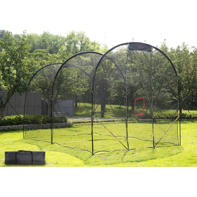 Kapler Baseball Batting Cage,Batting Cage with Wheels Rolling, Backyard Training Net for Baseball Softball,Portable Baseball &am
Kapler Baseball Batting Cage,Batting Cage with Wheels Rolling, Backyard Training Net for Baseball Softball,Portable Baseball &am