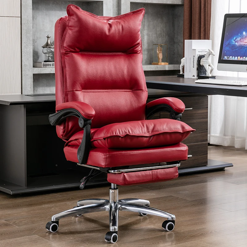 Rolling Designer Office Chair Mobile Study Lazyboy Floor Leather Office Chair Luxury Chaise De Bureaux Nordic Furniture HDH
Rolling Designer Office Chair Mobile Study Lazyboy Floor Leather Office Chair Luxury Chaise De Bureaux Nordic Furniture HDH