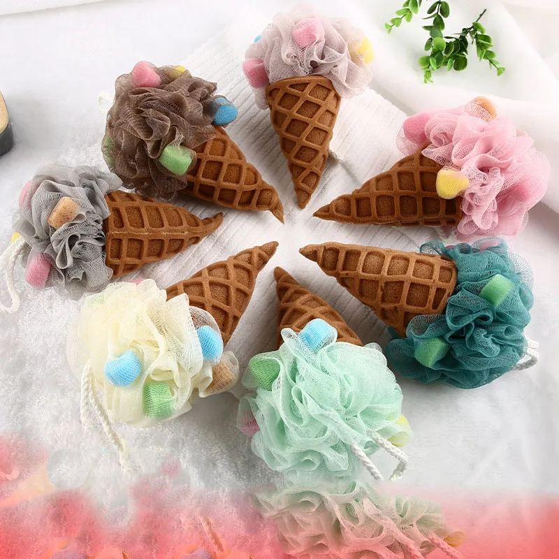 2022 New Ice Cream Pattern Bath Shower Mesh Sponge Ball for Body Exfoliator Scrub Cleaning Sponge for Bathing Bath Goods
2022 New Ice Cream Pattern Bath Shower Mesh Sponge Ball for Body Exfoliator Scrub Cleaning Sponge for Bathing Bath Goods
