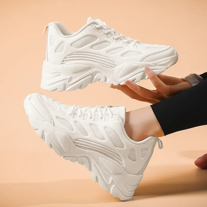 Breathable Unisex Casual Vulcanized Shoes Mesh Comfortable Men Platform Sneakers Non-Slip Women Walking Footwear High Quality
Breathable Unisex Casual Vulcanized Shoes Mesh Comfortable Men Platform Sneakers Non-Slip Women Walking Footwear High Quality
