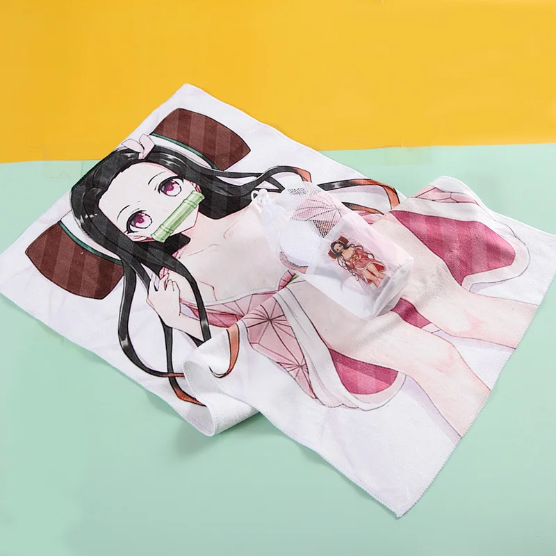 Japanese Anime Demon Slayer Bath Towel Kamado Nezuko, Kamado Tanjiro Household 40x80cm Towel Children's Face Towel Bath Towel
Japanese Anime Demon Slayer Bath Towel Kamado Nezuko, Kamado Tanjiro Household 40x80cm Towel Children's Face Towel Bath Towel