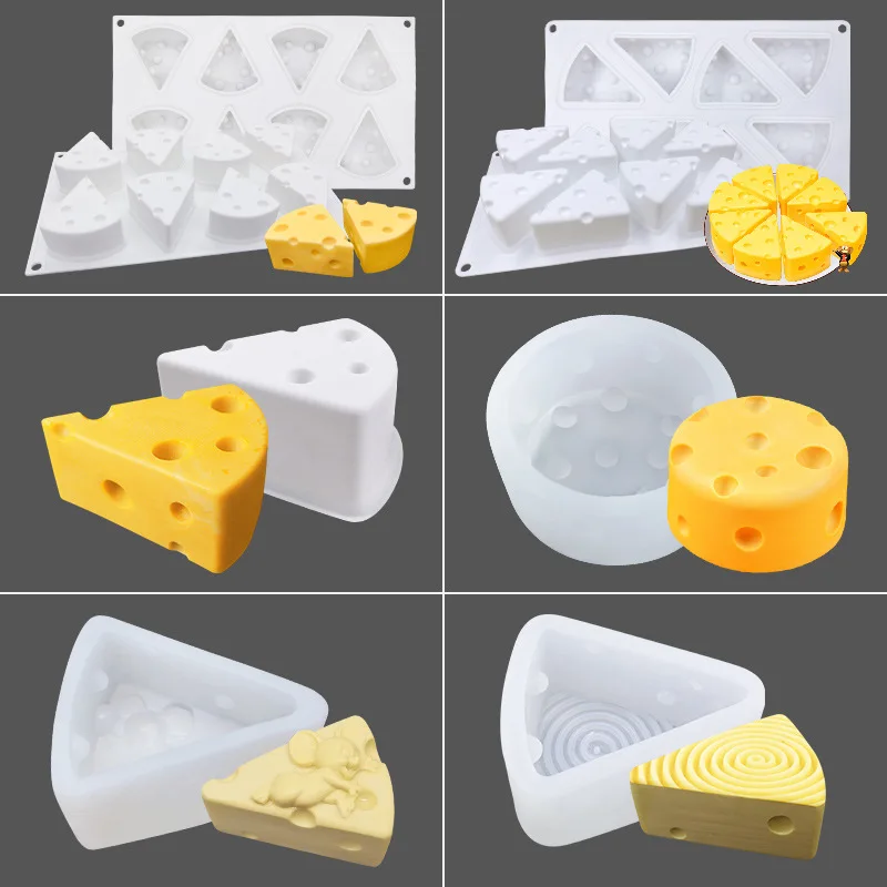 Multiple Styles 3D Cheese Shape Silicone Mold Mousse Cake Moulds Chocolate Fondant Dessert Pastry Baking Mould Cake Decorating
Multiple Styles 3D Cheese Shape Silicone Mold Mousse Cake Moulds Chocolate Fondant Dessert Pastry Baking Mould Cake Decorating