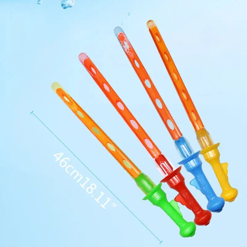 46CM Large Bubble Western Sword Shape Bubble Sticks Kids Soap Bubble Toy Outdoor Toy
46CM Large Bubble Western Sword Shape Bubble Sticks Kids Soap Bubble Toy Outdoor Toy