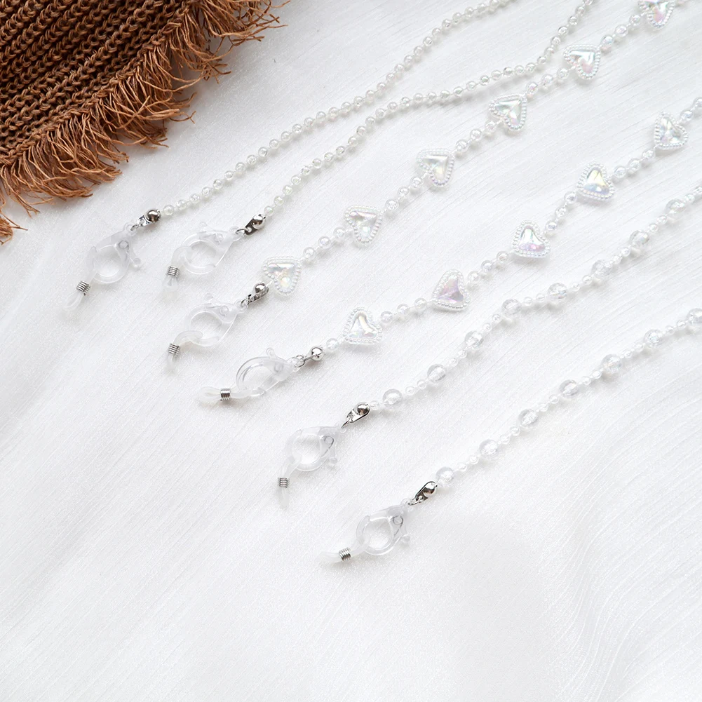 2022 New Korean Vintage Rhinestone Bead Necklace Mask Chain Strap Hang On Neck Glasses Holder Rope For Women Glasses Strap
2022 New Korean Vintage Rhinestone Bead Necklace Mask Chain Strap Hang On Neck Glasses Holder Rope For Women Glasses Strap