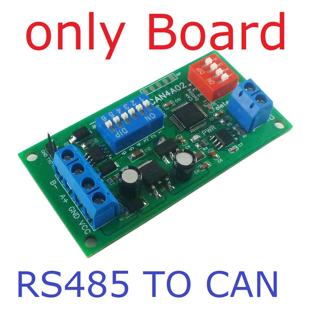 CAN4A02 CAN 2.0 to RS485 RS232 RS422 CANBUS Serial Protocal Converter DC 12V 2-Way Transparent Data Transmission Bus Module
CAN4A02 CAN 2.0 to RS485 RS232 RS422 CANBUS Serial Protocal Converter DC 12V 2-Way Transparent Data Transmission Bus Module