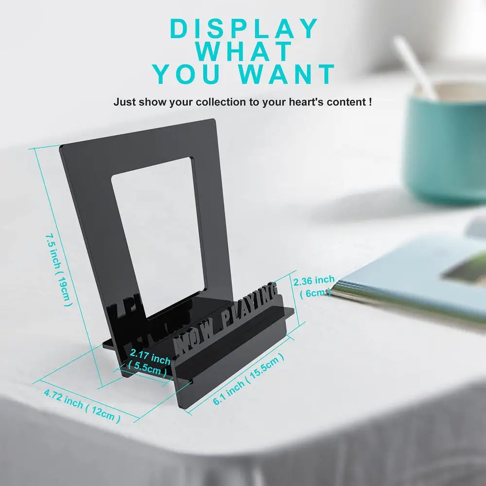 Акриловая подставка для виниловых пластинок NOWPLAYING
Акриловая подставка для виниловых пластинок NOWPLAYING