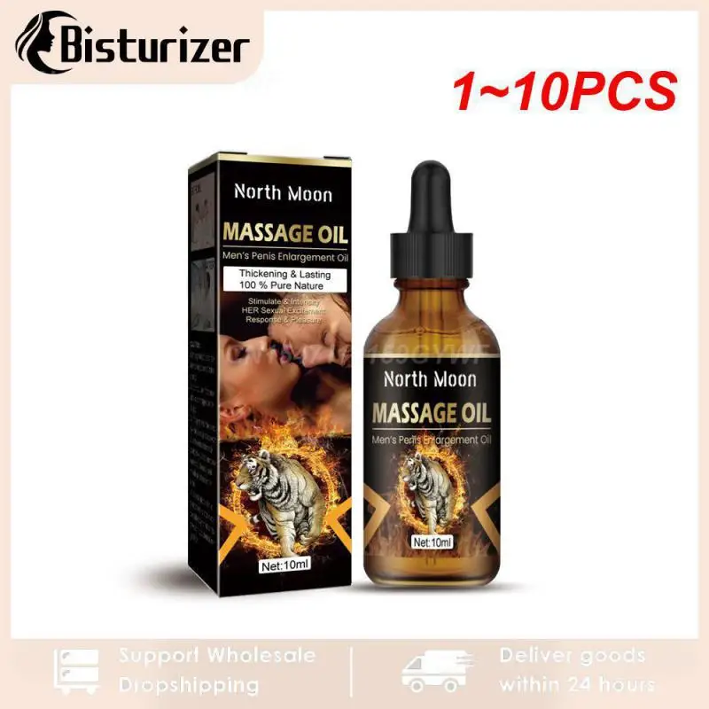 1 ~ 10 шт. увеличитель роста пениса эфирное масло увеличитель пениса утолщение мужского массажа масло для эрекции увеличитель большого пениса Aldult