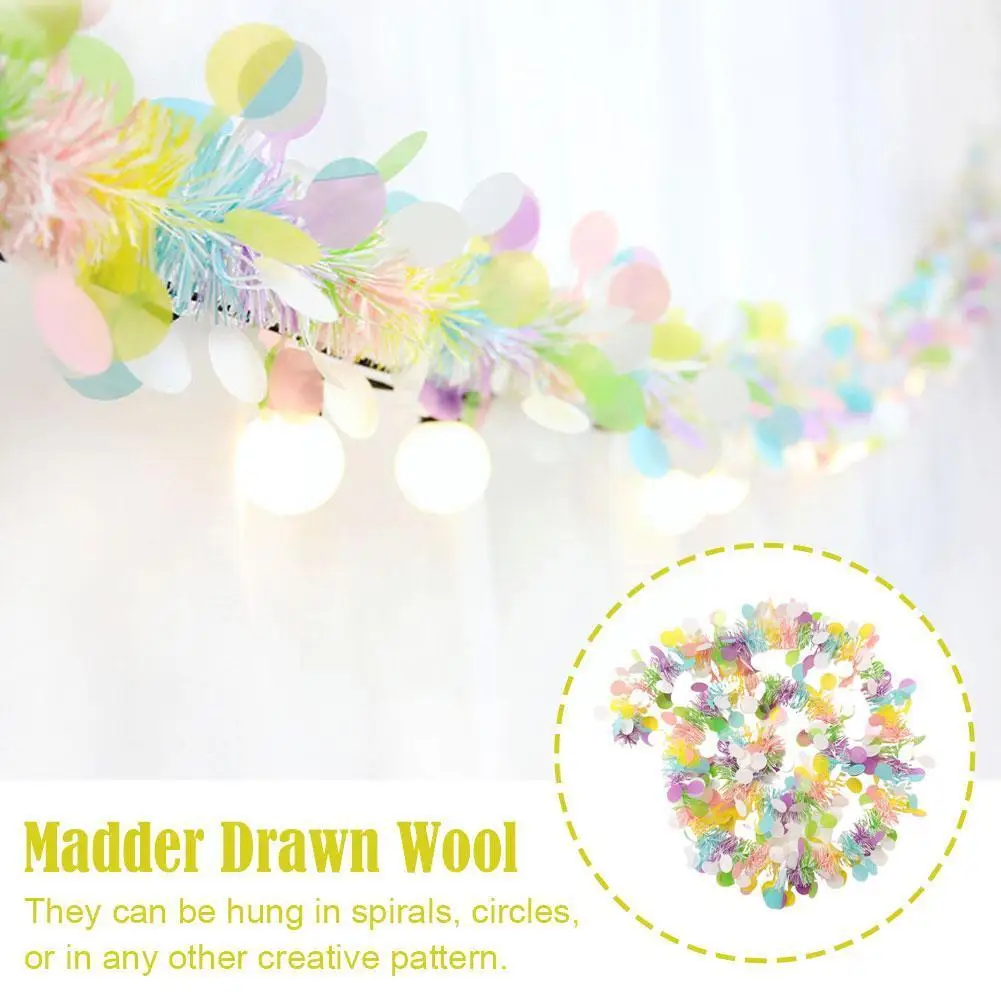 2m Easter Garlands Stripe Tinsel Diy Wreath Spring Decoration 2023 Party Hanging Home Supplie Birthday Kids Ornament Gift D1b0
2m Easter Garlands Stripe Tinsel Diy Wreath Spring Decoration 2023 Party Hanging Home Supplie Birthday Kids Ornament Gift D1b0