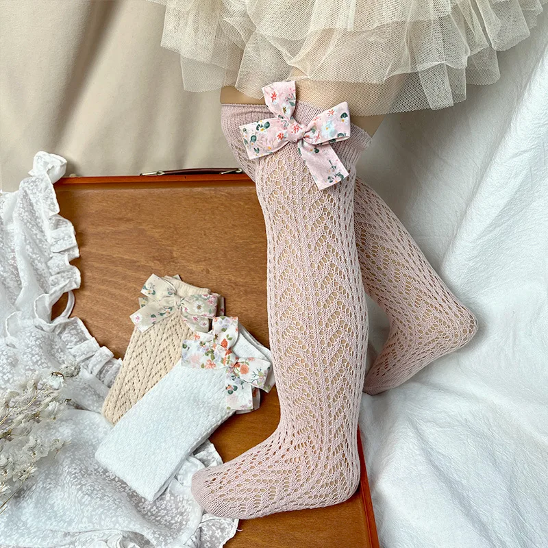 0-6Years Summer Girls Cotton Sock Floral Bows Knee High Princess Socks For Girls Infant Baby Mesh Sock Children Long Socks
0-6Years Summer Girls Cotton Sock Floral Bows Knee High Princess Socks For Girls Infant Baby Mesh Sock Children Long Socks