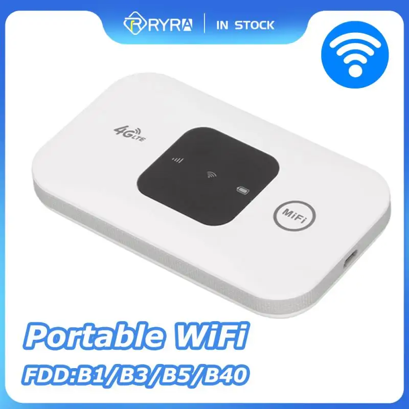 

Беспроводной портативный Wi-Fi роутер RYRA 4G Lte, сетевая карта, неограниченные Беспроводные Wi-Fi роутеры, разблокированная точка доступа 150 Мбит/с, слот для SIM-карты