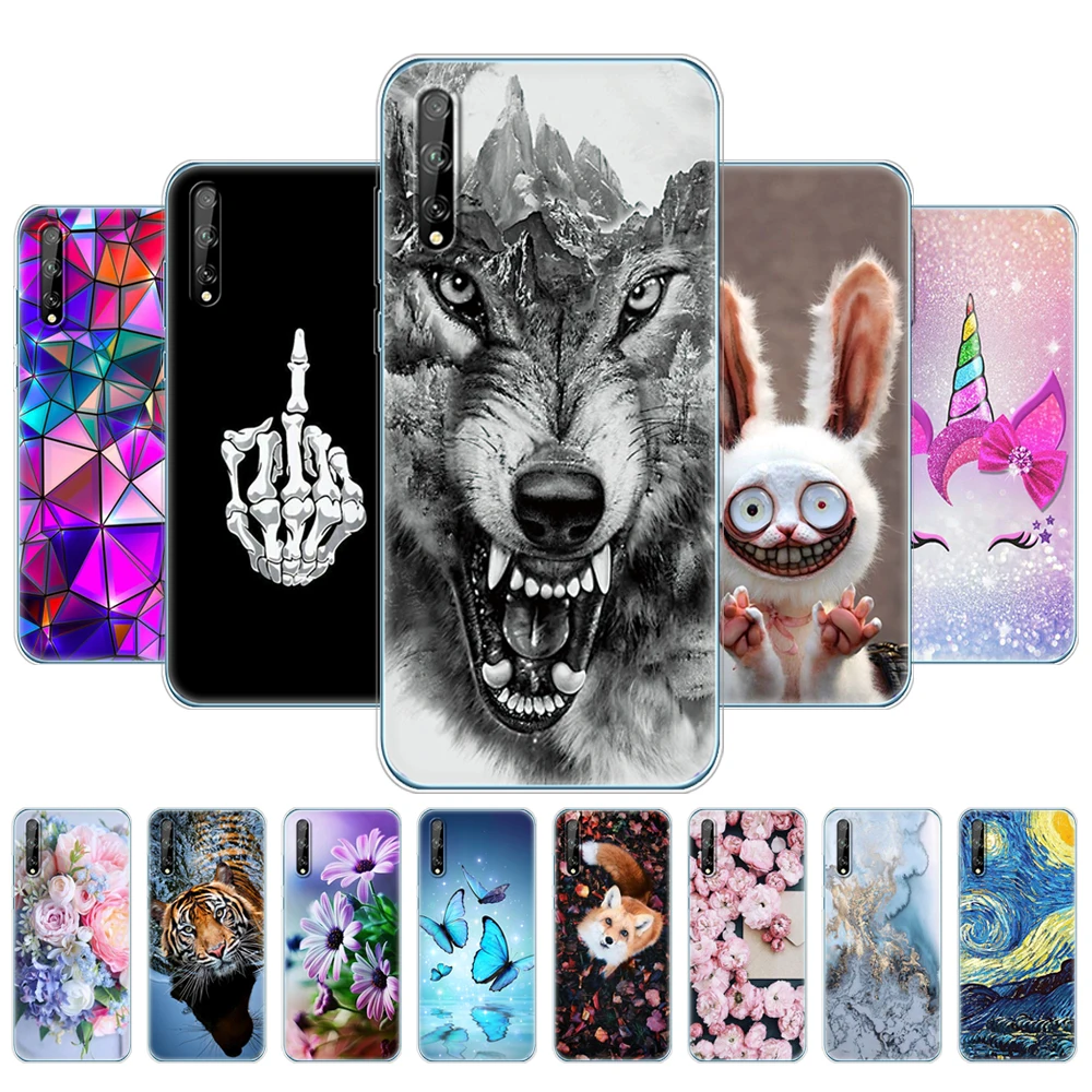 

For Huawei Y8P Case 6.3" Soft touch Silicon Tpu Phone Cover For Huawei y8p 2020 Y 8P AQM-LX1 Back huaweiy8p Bumper Funda Shell