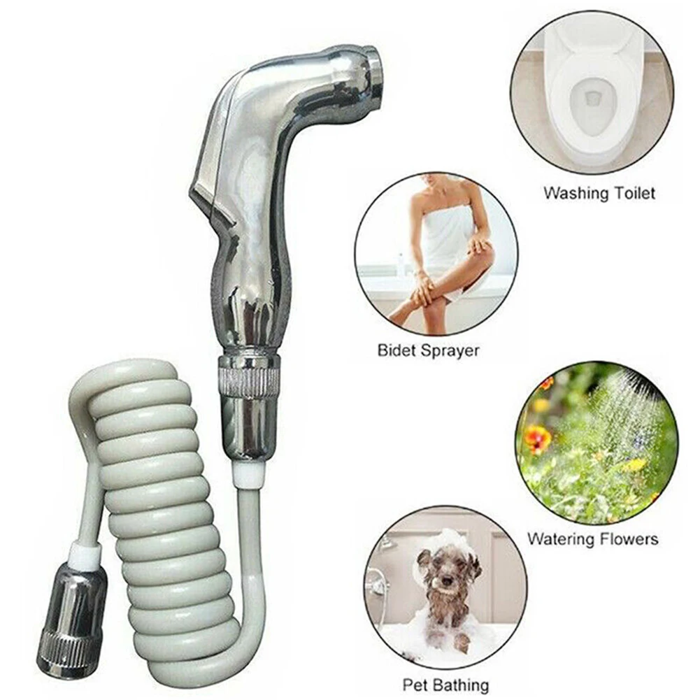 Handheld Toilet Bidet Faucet Sprayer Gun Holder Bidet Faucet Spray Shower Head Bidet Shower Head Self Cleaning Bath Accessories
Handheld Toilet Bidet Faucet Sprayer Gun Holder Bidet Faucet Spray Shower Head Bidet Shower Head Self Cleaning Bath Accessories