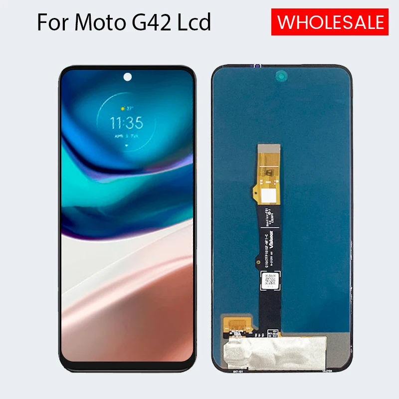 6.4 Inch XT2233-1 Display For Moto G42 Lcd Touch Panel Digitizer XT2233-2 Assembly Replacement With Frame Free Shipping
6.4 Inch XT2233-1 Display For Moto G42 Lcd Touch Panel Digitizer XT2233-2 Assembly Replacement With Frame Free Shipping