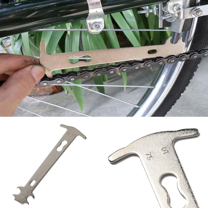 Bicycle Chain Wear Checker Indicator Repair Tool Mountain Road Chains Gauge Measurement Ruler Replacement Bicycle Accessories
Bicycle Chain Wear Checker Indicator Repair Tool Mountain Road Chains Gauge Measurement Ruler Replacement Bicycle Accessories